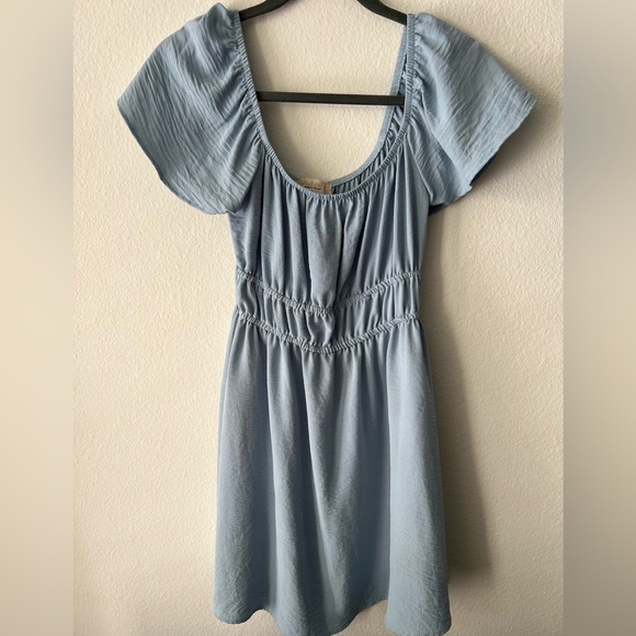 Altar'd State Dresses & Skirts - Altar'd State Mini Summer Dress Light Blue XS